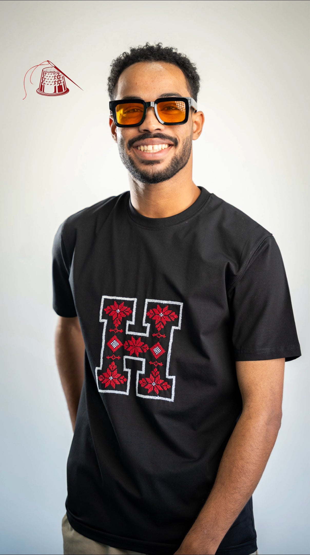 H Tatreez Sweatshirt/T-Shirt